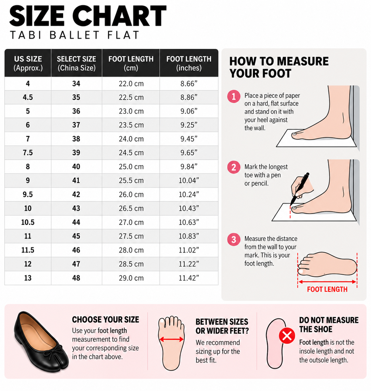 Tabi Ballet Flat
