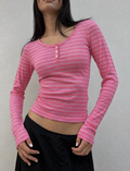 Stripe Henley