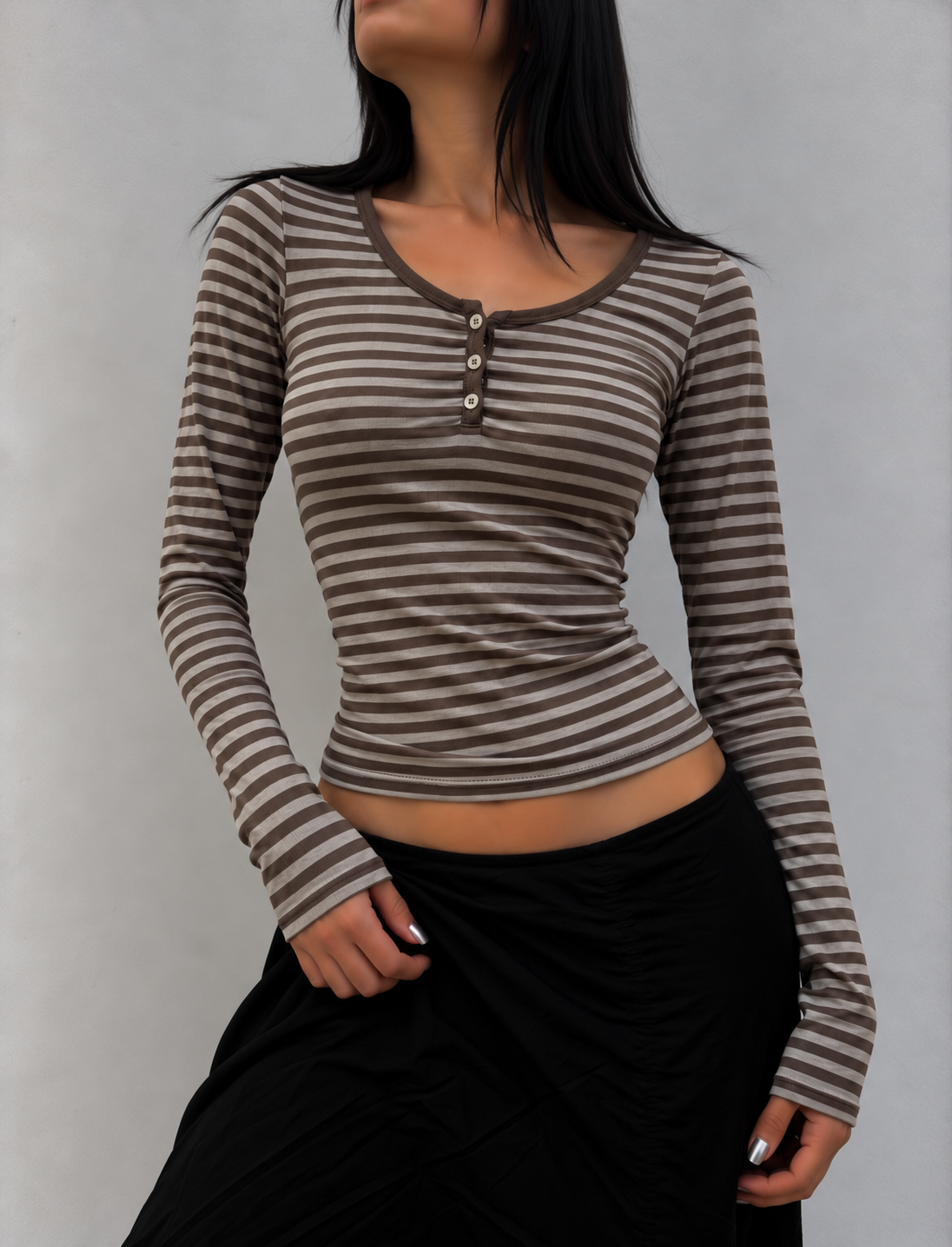 Stripe Henley