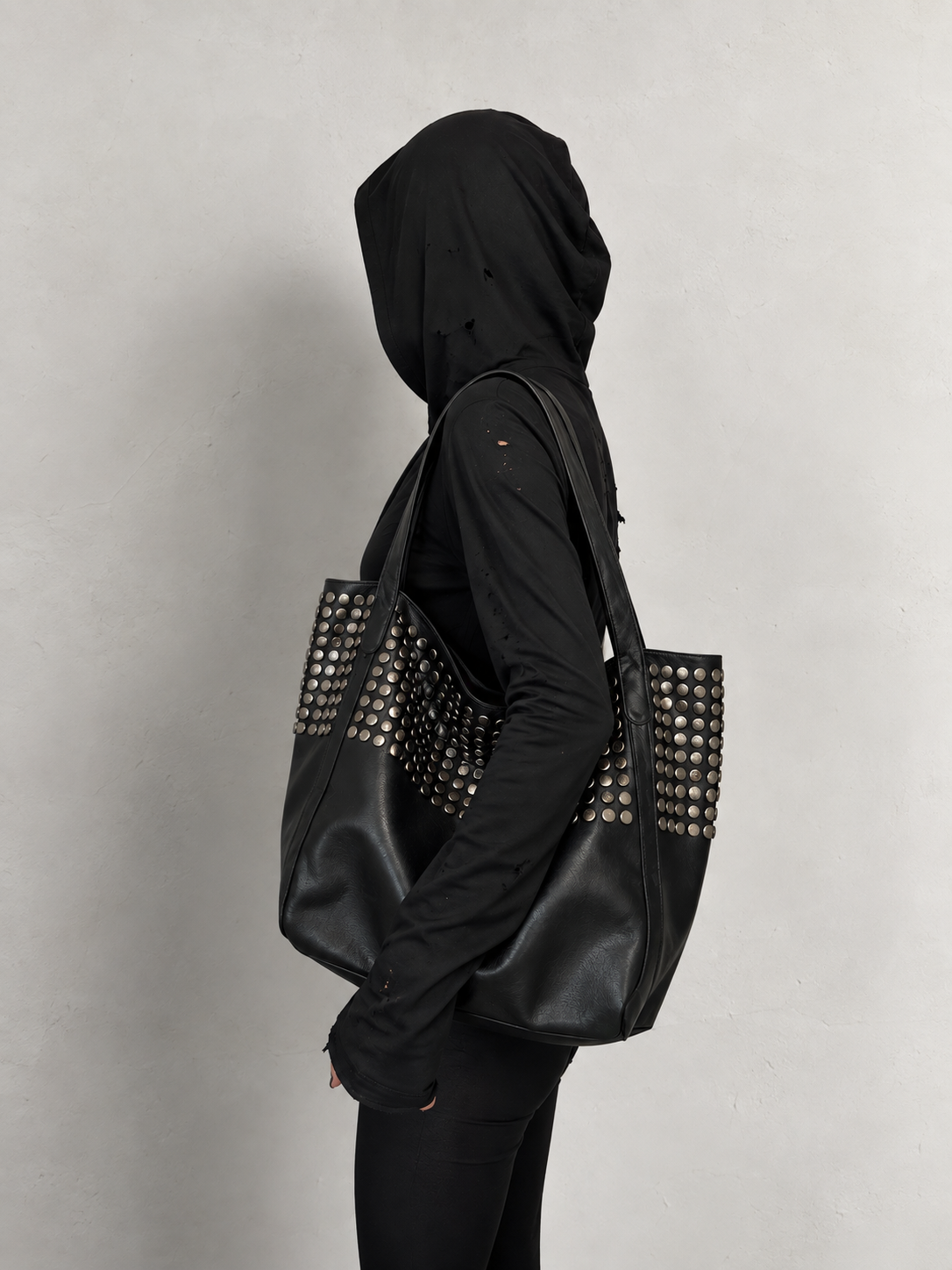 Studded Tote