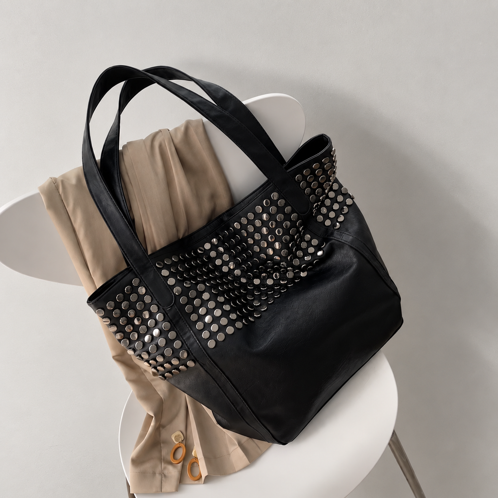 Studded Tote