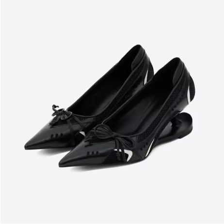 Suspended Mary Jane Heels